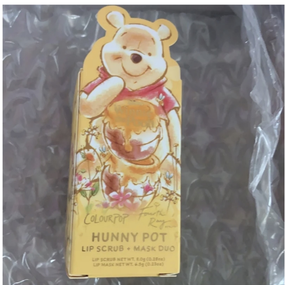 ColourPop Winnie The Pooh Limited Edition Lip Mask& Lip Scrub SOLD OUT